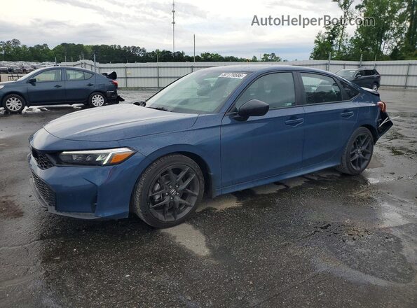 2HGFE2F57TH545284 2026 HONDA CIVIC Blue Vista tres cuartos delantera izquierda