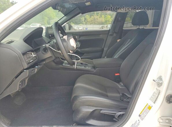 2HGFE2F58NH525922 2022 HONDA CIVIC Белый Вид салона спереди