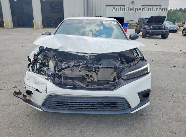 2HGFE2F58NH525922 2022 HONDA CIVIC Белый Вид спереди
