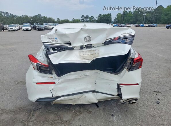 2HGFE2F58NH525922 2022 HONDA CIVIC Белый Вид сзади