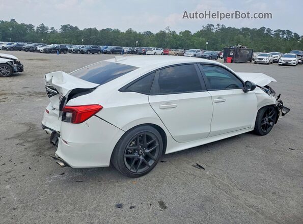 2HGFE2F58NH525922 2022 HONDA CIVIC Белый Задняя правая четверть