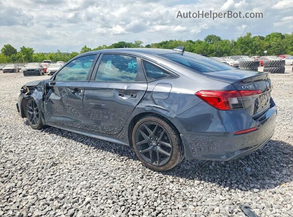 2HGFE2F58NH548827 2022 HONDA CIVIC Gray უკანა მარცხენა