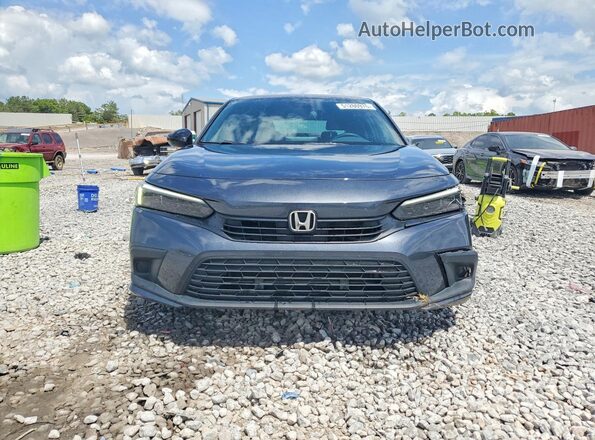 2HGFE2F58NH548827 2022 HONDA CIVIC Gray წინა ხედი