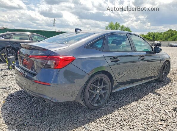 2HGFE2F58NH548827 2022 HONDA CIVIC Gray უკანა მარჯვენა