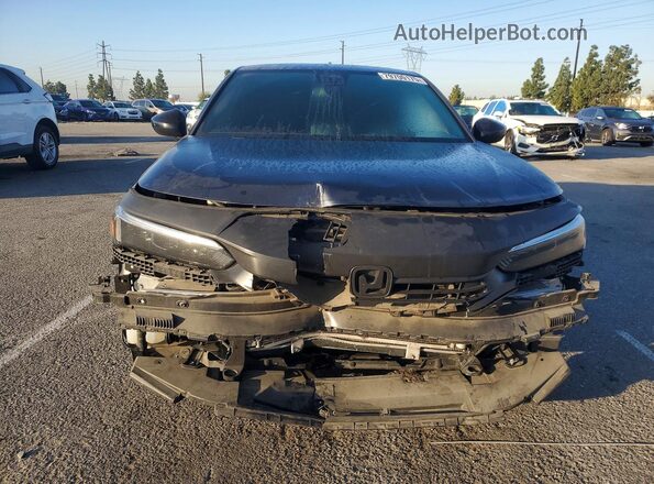 2HGFE2F58NH602756 2022 HONDA CIVIC Charcoal Widok z przodu