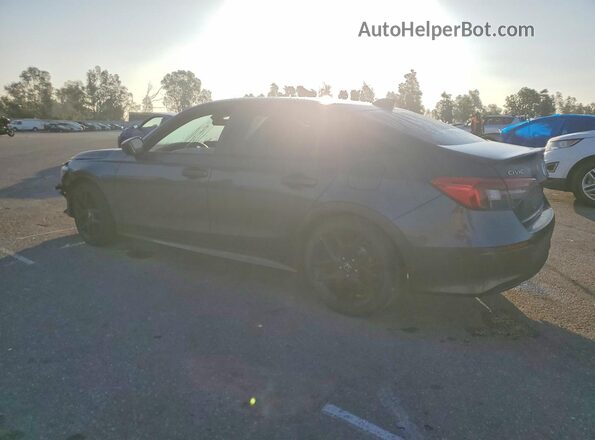 2HGFE2F58NH602756 2022 HONDA CIVIC Charcoal Tył lewy