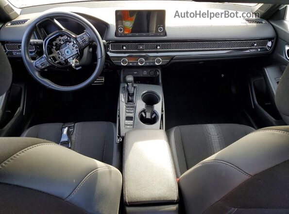 2HGFE2F58PH503261 2023 HONDA CIVIC White Widok deski rozdzielczej