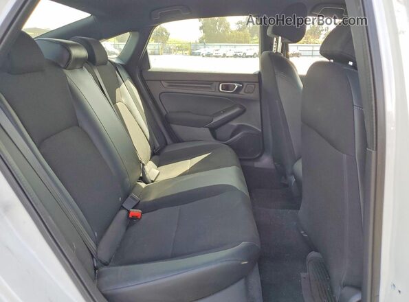 2HGFE2F58PH503261 2023 HONDA CIVIC White Widok tylnych siedzeń