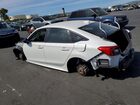 2023 Honda Civic Sport White vin: 2HGFE2F58PH503261