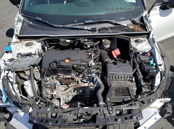 2HGFE2F58PH503261 2023 HONDA CIVIC White Widok wnętrza z tyłu