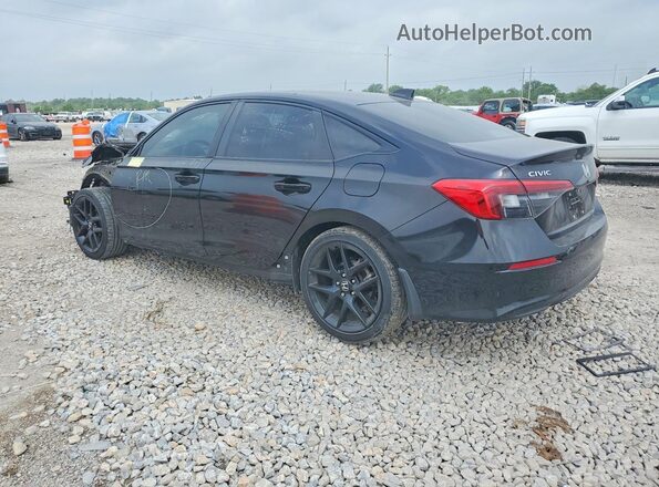 2HGFE2F58PH556431 2023 HONDA CIVIC Black Rear left