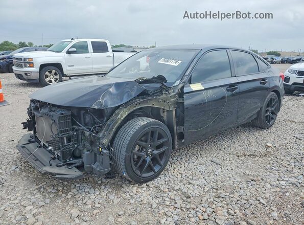 2HGFE2F58PH556431 2023 HONDA CIVIC Black Front left