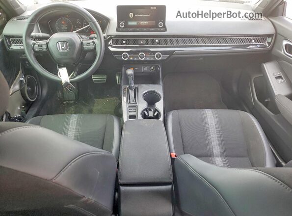 2HGFE2F58PH556431 2023 HONDA CIVIC Black Dashboard view