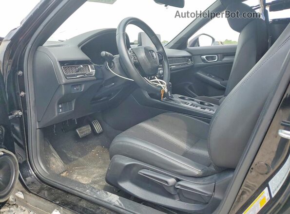 2HGFE2F58PH556431 2023 HONDA CIVIC Black Front interior view