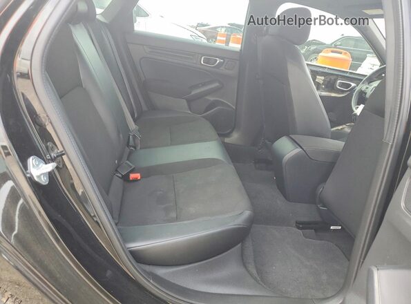 2HGFE2F58PH556431 2023 HONDA CIVIC Black Rear seats view