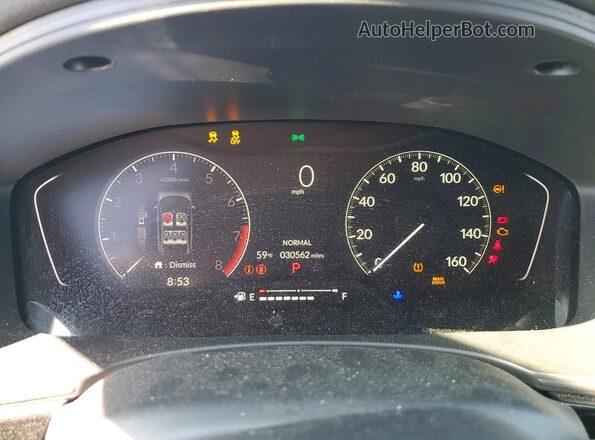 2HGFE2F58RH509516 2024 HONDA CIVIC Черный Вид щитка приборов