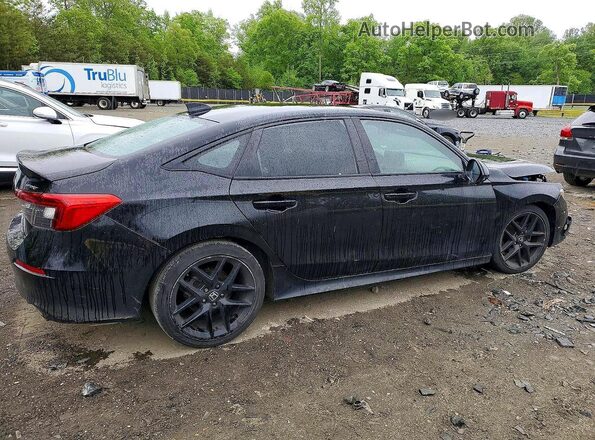 2HGFE2F58RH509516 2024 HONDA CIVIC Черный Задняя правая четверть