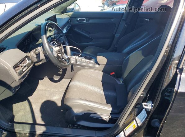 2HGFE2F58RH509516 2024 HONDA CIVIC Черный Вид салона спереди