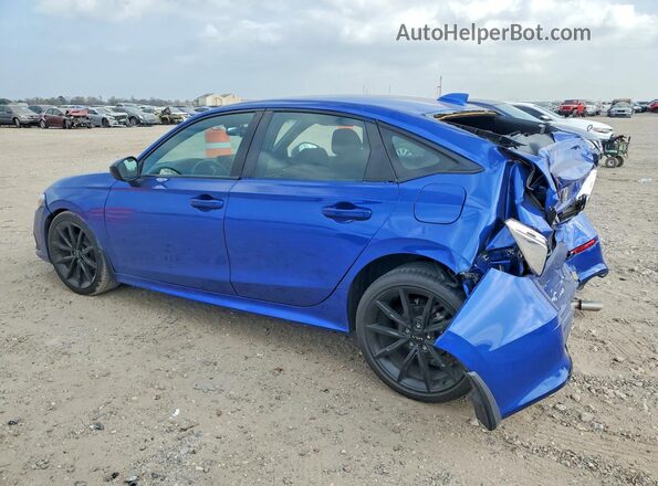 2HGFE2F58RH552124 2024 HONDA CIVIC Blue Հետևի ձախ