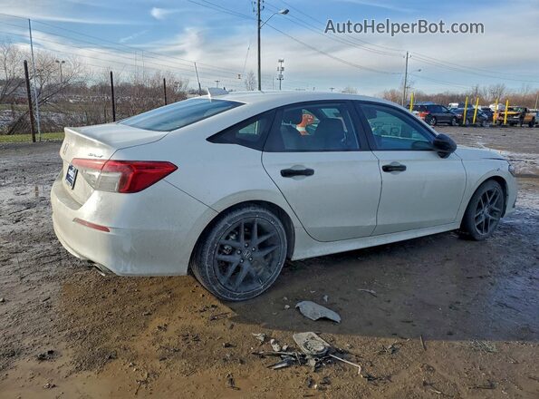 2HGFE2F58RH575192 2024 HONDA CIVIC Белый Задняя правая четверть