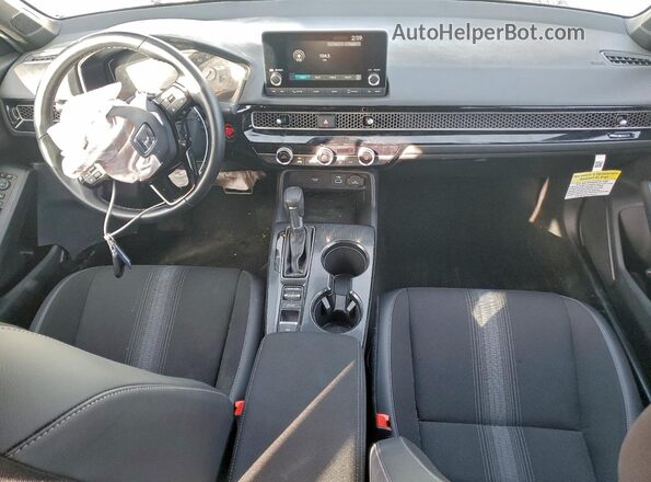 2HGFE2F58RH575192 2024 HONDA CIVIC Белый Вид панели приборов