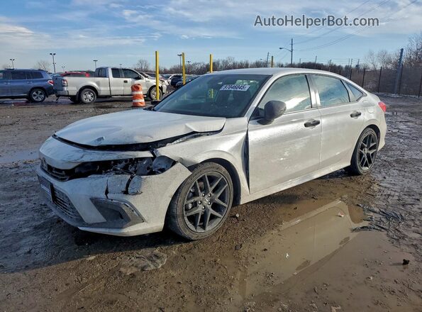 2HGFE2F58RH575192 2024 HONDA CIVIC Белый Передняя левая четверть