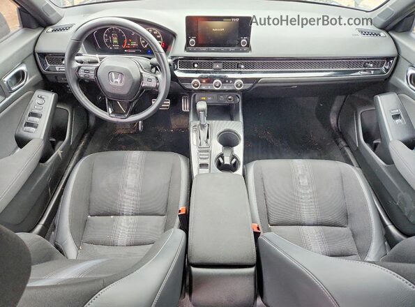 2HGFE2F58RH578478 2024 HONDA CIVIC Черный Вид панели приборов