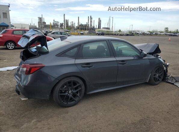 2HGFE2F58SH101586 2025 HONDA CIVIC Charcoal უკანა მარჯვენა