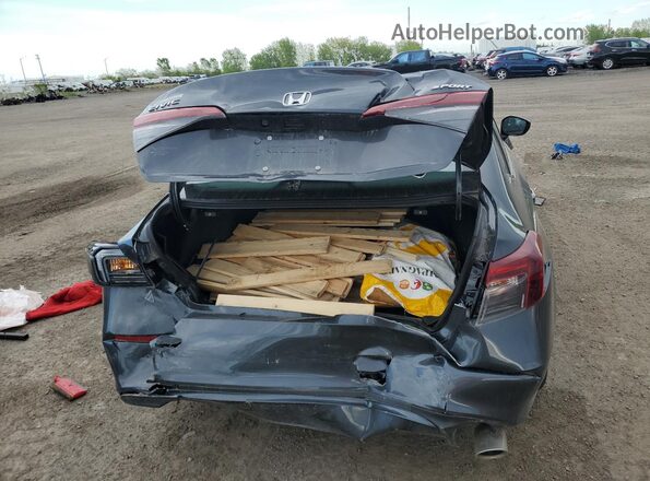 2HGFE2F58SH101586 2025 HONDA CIVIC Charcoal უკანა ხედი