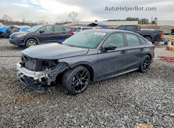 2HGFE2F58SH523941 2025 HONDA CIVIC Gray Vista tres cuartos delantera izquierda