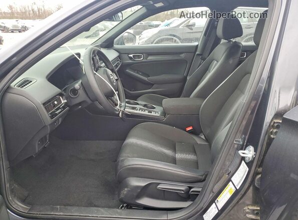 2HGFE2F58SH523941 2025 HONDA CIVIC Gray Vista interior delantera