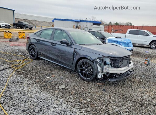 2HGFE2F58SH523941 2025 HONDA CIVIC Gray Delantero derecho