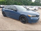 2025 Honda Civic Sport Синий vin: 2HGFE2F58SH531036