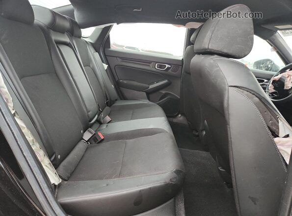 2HGFE2F58SH542327 2025 HONDA CIVIC Black Vista de los asientos traseros