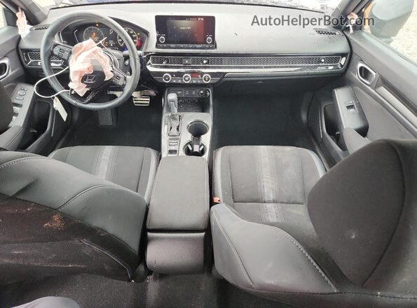 2HGFE2F58SH542327 2025 HONDA CIVIC Black Vista del salpicadero