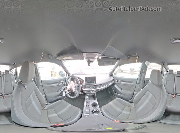 2HGFE2F58SH542327 2025 HONDA CIVIC Black Vista interior de 360 grados