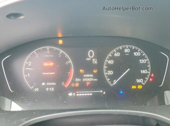2HGFE2F58SH549519 2025 HONDA CIVIC Silver Widok zestawu wskaźników