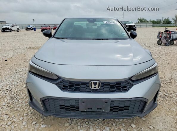 2HGFE2F58SH549519 2025 HONDA CIVIC Silver Widok z przodu