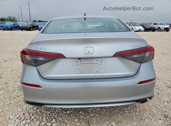 2HGFE2F58SH549519 2025 HONDA CIVIC Silver Widok z tyłu