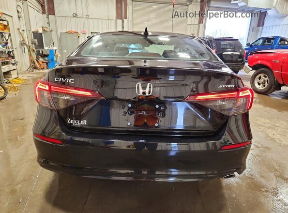 2HGFE2F58SH597943 2025 HONDA CIVIC Black Vista trasera