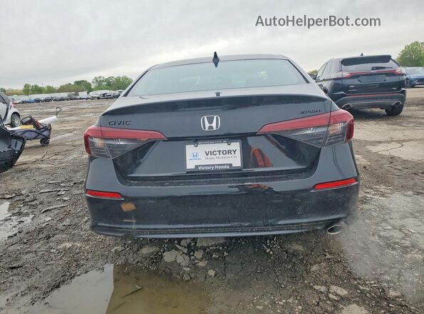 2HGFE2F58TH568945 2026 HONDA CIVIC Черный Вид сзади