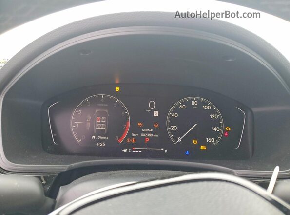 2HGFE2F58TH568945 2026 HONDA CIVIC Черный Вид щитка приборов