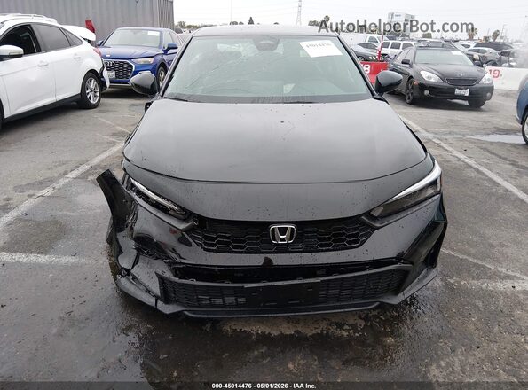 2HGFE2F58TH587382 2026 HONDA CIVIC Черный Вид щитка приборов