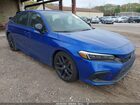 2022 Honda Civic Sport Синий vin: 2HGFE2F59NH543118