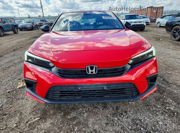 2HGFE2F59PH516309 2023 HONDA CIVIC Red Դիմացի տեսք