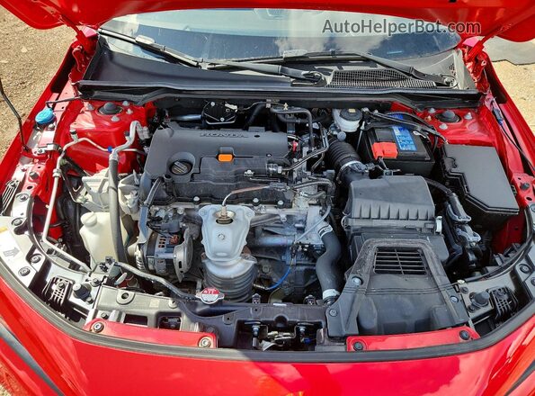 2HGFE2F59PH516309 2023 HONDA CIVIC Red Սալոնի հետևի տեսք