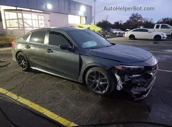 2HGFE2F59RH555792 2024 HONDA CIVIC Gray Przód prawy