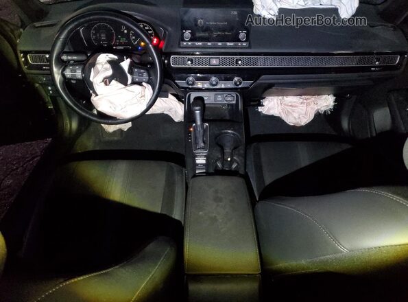 2HGFE2F59RH555792 2024 HONDA CIVIC Gray Widok deski rozdzielczej