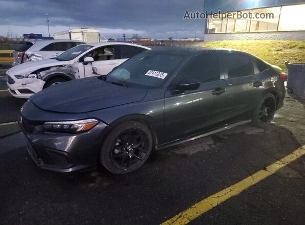 2HGFE2F59RH555792 2024 HONDA CIVIC Gray Przód lewy