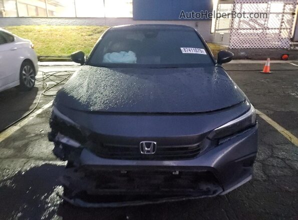 2HGFE2F59RH555792 2024 HONDA CIVIC Gray Widok z przodu